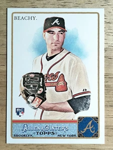 2011 Topps Allen and Ginter #151 Brandon Beachy RC - Foto 1 di 2