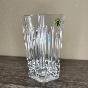 Waterford Kristall Lismore Diamant 7" Vase EUC Hochzeitstag Geschenk - Bild 1 von 7