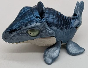 Jurassic World Snap Squad Attitudes Mosasaurus Figur Dinosaurier Metallic - Bild 1 von 2