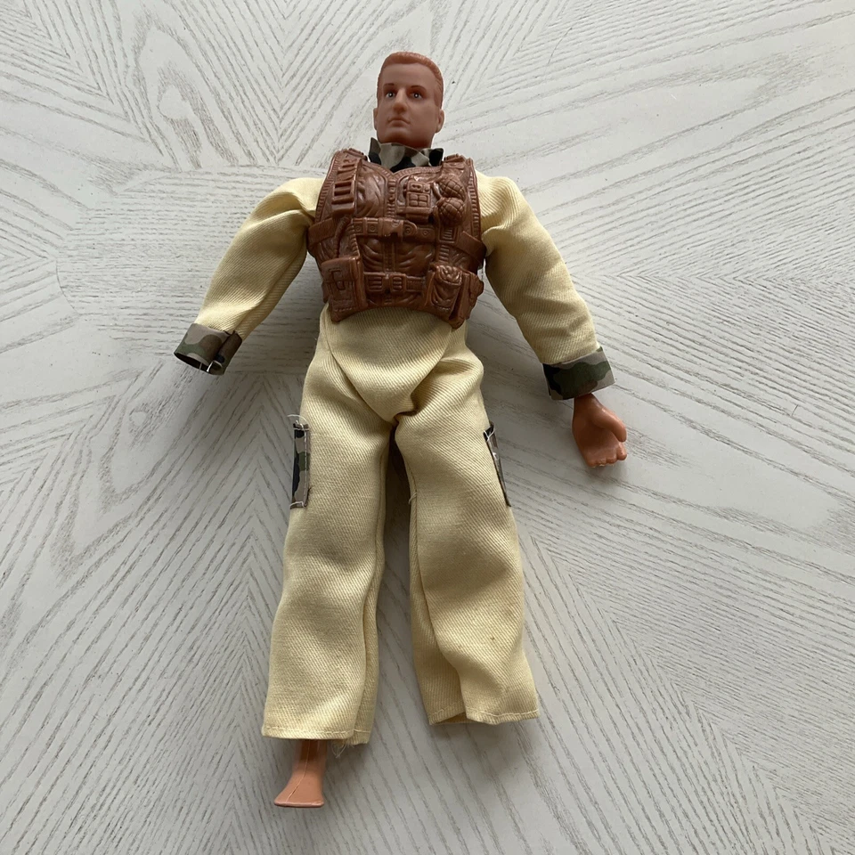 "Figura de acción de niño soldado del ejército uniforme militar de colección hombre del ejército con chaleco - 11""" Foto 1 de 4