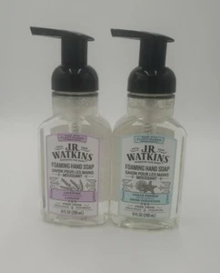 J.R. Watkins Foaming Hand Soap Lavender & Ocean Breeze Scented Foam 9oz New - Picture 1 of 2