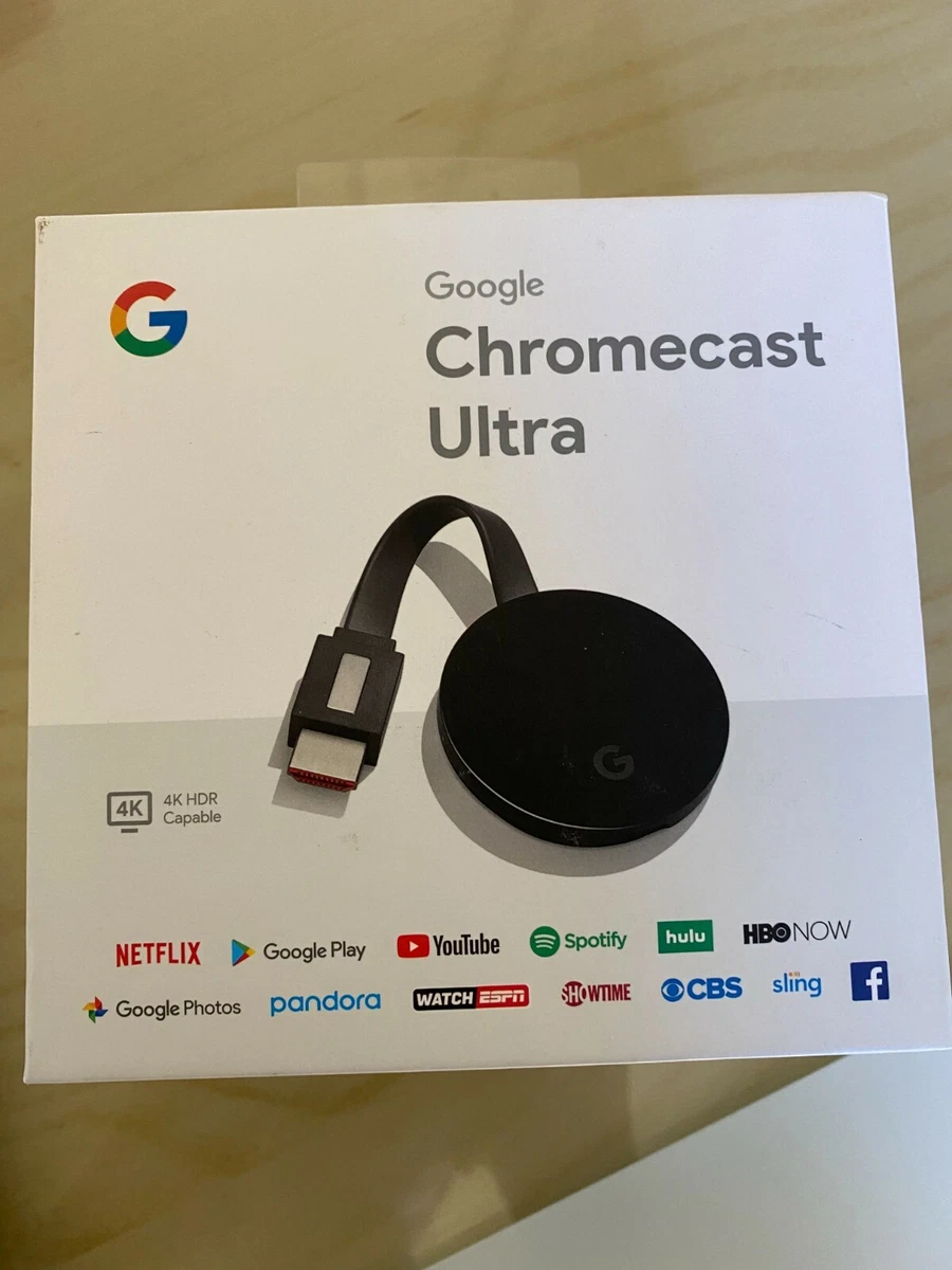 Google Chromecast Ultra 4K Media Streamers for sale | eBay