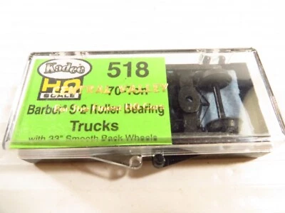 Kadee HO Scale Sprung Metal Trucks - #518 70-ton Barber S-2 Roller Bearing - Image 1 of 4