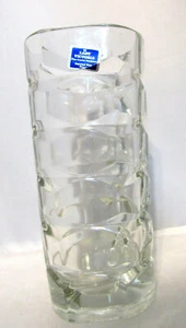 Fine Crystal Vase Lady Victoria Chantelle Pattern VTG Original Box From France - Picture 1 of 7