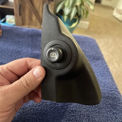 Interruptor del espejo retrovisor delantero izquierdo Ford Taurus SE 2010-2012 con bisel cubierta moldura OEM Foto 1 de 2