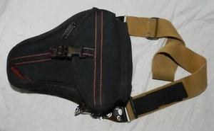 Kalimar Soft Kameratasche für Kamera mit langem Objektiv und Canvas + Lederriemen - Bild 1 von 5