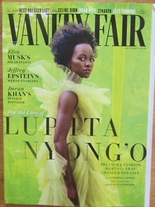 REVISTA VANITY FAIR OCTUBRE 2019 LUPITA NYONG'O, ELON MUSK, JEFFREY EPSTEIN - Imagen 1 de 1