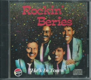 ROCKIN' BERIES "HE'S IN TOWN" UK IMPORT CD ALBUM LIKE NEW - Picture 1 of 2