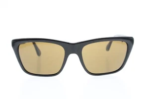 VTG Vuarnet 006 Black Brown Glass Mineral Lenses France James Bond READ* - Picture 1 of 10