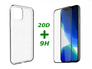 20D Schutzglas Panzerfolie mit Transparent Hülle für iPhone 11 11 PRO 11 PRO MAX - Bild 1 von 4