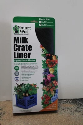 SMART POT Milk Crate Liner square fabric planter NEW - Image 1 of 3