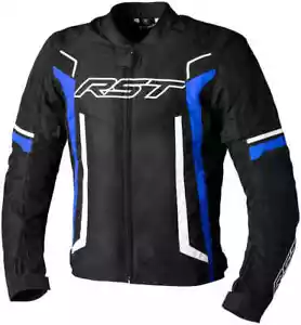 RST Pilot Evo Textile Motorcycle Jacket (Blk/Blu) ***£99.99*** - Picture 1 of 2