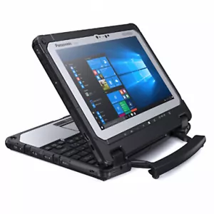 Panasonic Toughbook Tablet CF-20 Dual Webcam 8GB 256GB SSD 90HR DEMO USE Win 10 - Picture 1 of 11