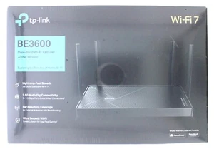 TP-Link Archer BE3600 Dual-Band BE3600 Wi-Fi 7 Router - Picture 1 of 3