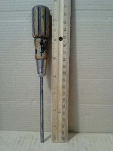 Vintage. Stanley Yankee No. 4595 Flathead/Slotted Screwdriver. VGC - Bild 1 von 24