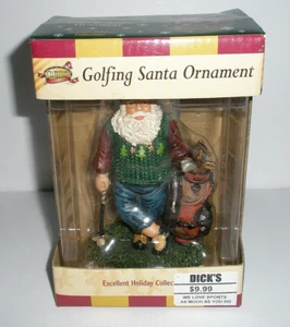 Colección Casa Club Golf Papá Noel Adorno Golf Polla Deportivo Usado en Excelente Condición CE - Imagen 1 de 13