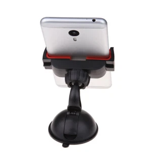 Soporte para teléfono con ventosa soporte para automóvil espejo retrovisor grado montaje celular - Imagen 1 de 11