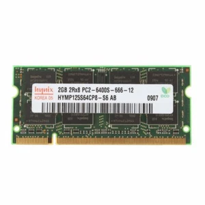 2GB Dell Latitude D531N D620 D630 D630N D631 D631N D820 D830 D830N SODIMM Memory - Picture 1 of 6