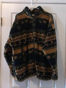 BLACK MOUNTAIN OUTDOOR GEAR 2XL PULLOVER IM NAVAJO-STIL HERGESTELLT IN USA - Bild 1 von 5
