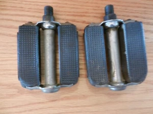 Schwinn 1970's Junior 20" Bicycle Pedals German Made USED - Picture 1 of 6