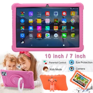 Kids Tablet 10in Android12 Educational Tablet Wifi Dual Camera Parental Control - Picture 1 of 44