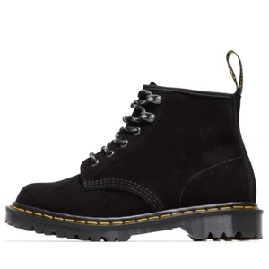 New Dr. Martens 101 C.F. Stead Black Suede Boots (Men's Size 9/Women's Size 10) - Picture 1 of 7