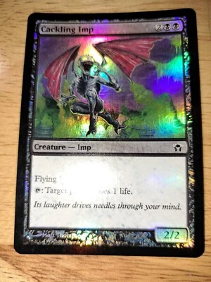 MTG - Cackling Imp (FOIL) - Fifth Dawn - NM - Image 1 of 2