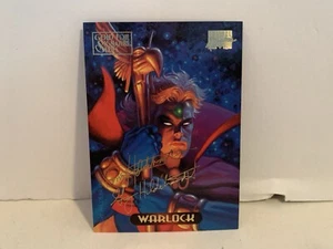 1994 Marvel Masterpieces Gold Signature Parallel #134 Adam Warlock Hildebrandt - Bild 1 von 3