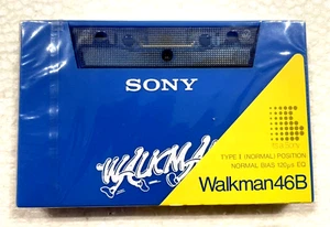 SONY Walkman 46B Vintage Audio Cassette Cinta en Blanco Sellada Hecho en Japón Tipo I - Imagen 1 de 2