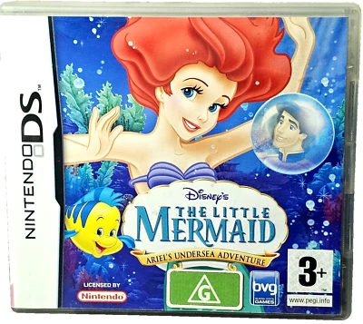 Disney's The Little Mermaid, Ariel's Undersea Adventure - Nintendo DS - Complete - Image 1 of 4