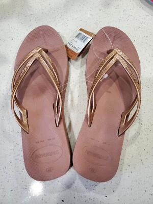 Chanclas de cuña Havaianas Cappuccino para mujer talla 40 BR / 10,5 EE. UU. Foto 1 de 4