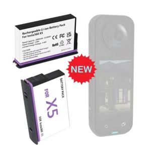 2800mah Suitable for Insta360 X5 Panoramic MotionCamera Battery - Picture 1 of 12