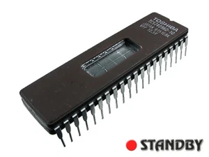 1pc TC574096D-10 CDIP40 TOSHIBA UV EPROM CMOS 4M(256Kx16) 100ns/0+70°C = 27C4002 - Bild 1 von 1