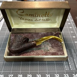 Pipa Tabacco Caminetto Business Baffi Made in Italy - Foto 1 di 4