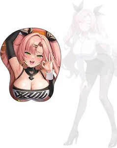 Anime Mouse pad Nicole Demara 3D Wrist Rest Anime Mouse Pad Soft Silicone Mouse - Picture 1 of 7