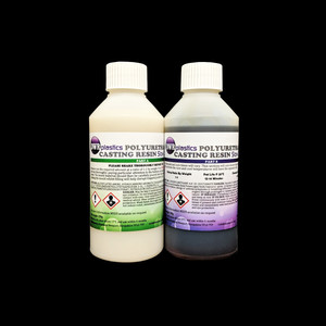 Slow Curing 12-14 Minute Pot Life Polyurethane Casting Resin Kit 500g 462ml