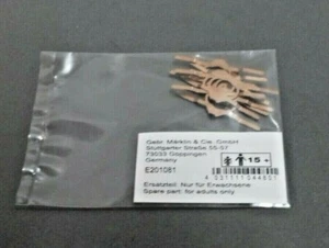 Märklin H0 E 201081 Blattfeder - Massefeder 5 Stück  NEU&OVP - Picture 1 of 2