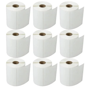 9ROLLS Direct Thermal Shipping 500 Labels/Roll 4"X3" For Zebra LP-2844 GC420T - Picture 1 of 23
