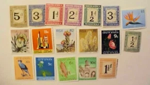 SOUTH AFRICA MINTLH #295/430A,DI / D25 CAT 72.00EURO (=$93.00) ABOUT 18 STAMPS - Picture 1 of 1
