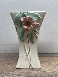 Vintage McCoy  Blossomtime  flower vase. (Chipped Flower) - Picture 1 of 8