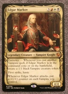 MTG - Edgar Markov (Showcase) - Innistrad Remasterd NM/M Condition Regular - Picture 1 of 2