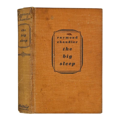 The Big Sleep - 1939 - Raymond Chandler - 1st - First Edition Second Printing - Image 1 of 4