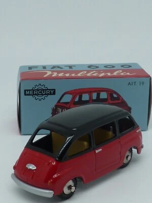 MINIATURE VEHICULE 1/48 MERCURY HACHETTE FIAT 600 - Photo 1/4
