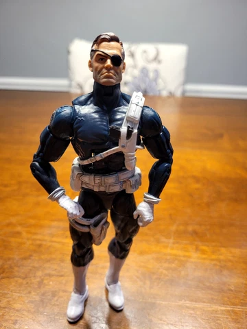 Marvel Legends Nick Fury Giant Man BAF 6” Scale Action Figure RARE Loose Figure Cover