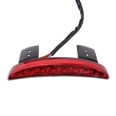 Señal de giro de freno trasero LED borde guardabarros moto Harley Sport Glide Foto 1 de 4