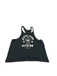 Vintage Golds Gym Men’s Tank Top Singlet Size XL Black Made USA Honolulu 90s - Picture 1 of 5