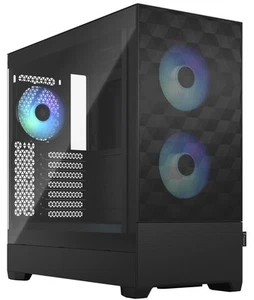 FRACTAL Midi Tower Design Pop Air RGB schwarz TG Clear Tint - Bild 1 von 9