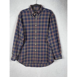 Nor’Wester Wear By Pendleton Mens Button Down Shirt Plaid Size L Poly Wool - Picture 1 of 10