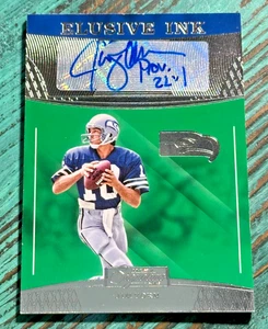 JIM ZORN Seahawks 2016 Donruss Signature Series Elusive Ink Autograph Auto - Picture 1 of 2