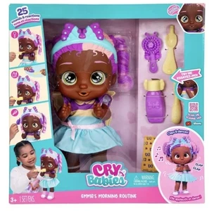Cry Babies Emmas Morgenroutine interaktive 13,6 Zoll Baby Puppe Spielzeug neu mit Etikett - Bild 1 von 3